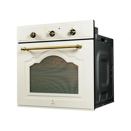 LEX EDM 6075 C IV Light Белый антик - Встраиваемый духовой шкаф