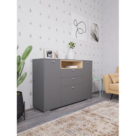 Комод Ланс К303 Графит