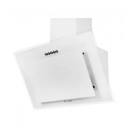 LEX Mika G 600 White - Наклонная кухонная вытяжка