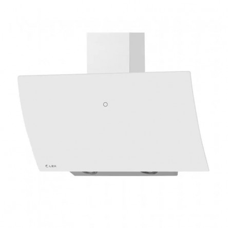 LEX Plaza GS 900 White - Наклонная кухонная вытяжка