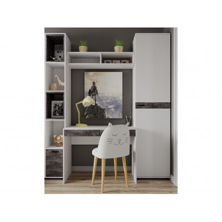 Полка навесная Scandi PL-1600 Белый