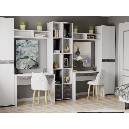 Полка навесная Scandi PL-1600 Белый