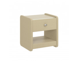 Тумба прикроватная №2 из экокожи бежевый
