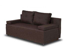 Диван еврокнижка Лиссабон кофейный