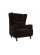 Кресло Джон коричневый вельвет