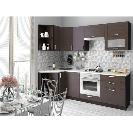 Кухонный гарнитур Лофт-03 Wenge Veralinga