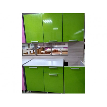 Кухня Блёстки олива 1.5м