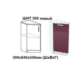 Шкаф нижний торцевой левый 300х840х560мм ШНТ 300 левый Нови