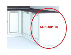 Боковина ЛДСП белая (820х560мм)