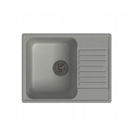 Кварцевая кухонная мойка LEX Garda 620 Space Gray