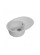 Мраморная кухонная мойка LEX Laguna 680 White