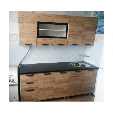 Кухня Крафт 2,0м Мебелони