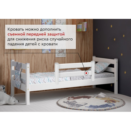 Вариант 1 Кровать Соня Белый