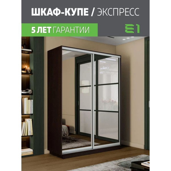 Шкаф-купе Экспенс, 140х45х220 45EEKD_140_V