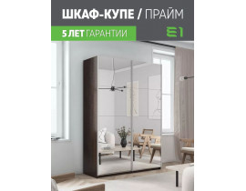 Шкаф-купе Прайм Зеркало/Зеркало, 160х57х230 1PZZ_160_V