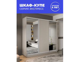 Шкаф-купе Медиум 2 зеркало, 240х45х220 45EMT2_240_KH