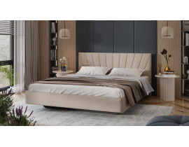 Кровать без ПМ Эвори Тип 1 (без подъемного механизма) Велюр Confetti Cream 1400х2000 мм