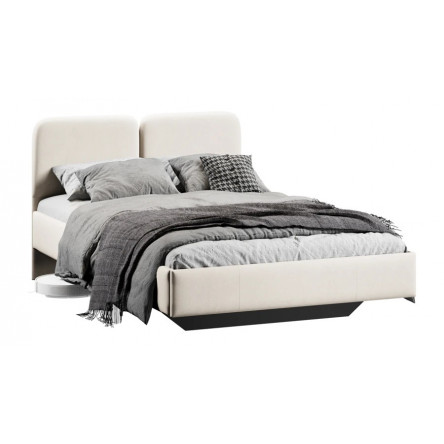 Кровать Флори Тип 1 (1200) Велюр Ultra Ivory