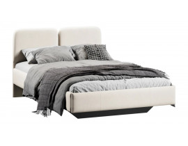 Кровать Флори Тип 1 (1200) Велюр Ultra Ivory
