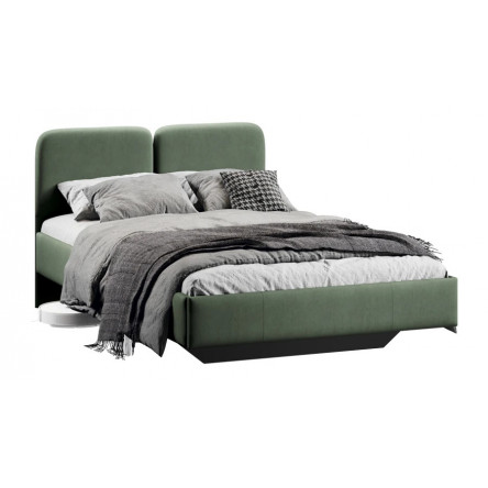 Кровать Флори Тип 1 (1200) Велюр Ultra Olive