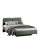 Кровать Флори Тип 1 (1200) Велюр Ultra Olive