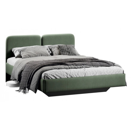 Кровать Флори Тип 1 (1400) Велюр Ultra Olive