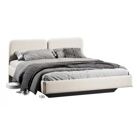 Кровать Флори Тип 1 (1600) Велюр Ultra Ivory