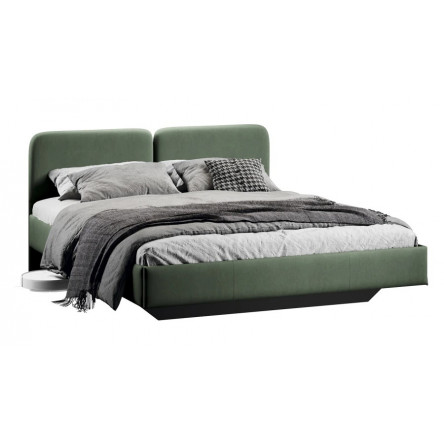 Кровать Флори Тип 1 (1600) Велюр Ultra Olive
