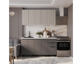 Кухня София 1,6 м муссон софт MF14/айриш MF03