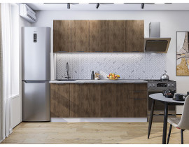 Модульная кухня Флэт-09 Brown Casella Oak 2S
