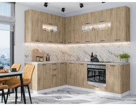 Модульная кухня Флэт-02 Natural Casella Oak 2S