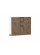 Шкаф нижний с 3-мя ящиками Флэт Brown Casella Oak 2S / Белый 816*800*478 мм