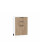 Шкаф нижний с 3-мя ящиками Флэт Natural Casella Oak 2S / Белый 816*500*478 мм
