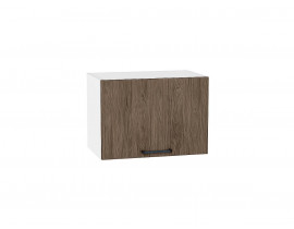 Шкаф верхний горизонтальный Флэт Brown Casella Oak 2S / Белый 358*500*318 мм
