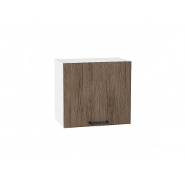 Шкаф верхний горизонтальный Флэт Brown Casella Oak 2S / Белый 458*500*318 мм
