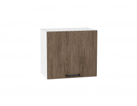 Шкаф верхний горизонтальный Флэт Brown Casella Oak 2S / Белый 458*500*318 мм