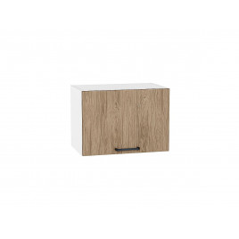 Шкаф верхний горизонтальный Флэт Natural Casella Oak 2S / Белый 358*500*318 мм