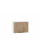 Шкаф верхний горизонтальный Флэт Natural Casella Oak 2S / Белый 358*500*318 мм