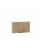 Шкаф верхний горизонтальный Флэт Natural Casella Oak 2S / Белый 358*600*318 мм