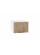 Шкаф верхний горизонтальный глубокий Флэт Natural Casella Oak 2S / Белый 358*500*574 мм