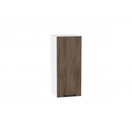 Шкаф верхний с 1-ой дверцей Флэт Brown Casella Oak 2S / Белый 716*300*318 мм