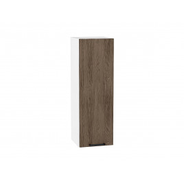 Шкаф верхний с 1-ой дверцей Флэт Brown Casella Oak 2S / Белый 920*300*318 мм