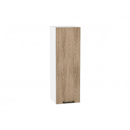 Шкаф верхний с 1-ой дверцей Флэт Natural Casella Oak 2S / Белый 920*300*318 мм