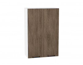 Шкаф верхний с 2-мя дверцами Флэт Brown Casella Oak 2S / Белый 920*600*318 мм