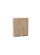 Шкаф верхний с 2-мя дверцами Флэт Natural Casella Oak 2S / Белый 716*600*318 мм