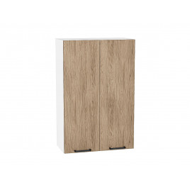 Шкаф верхний с 2-мя дверцами Флэт Natural Casella Oak 2S / Белый 920*600*318 мм