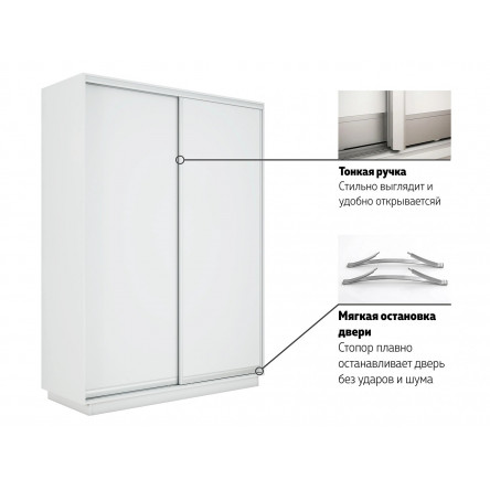 Шкаф-купе Экспресс, сонома, 210х220х60 см, профиль серебро, 1 штанга, 9 полок Зеркало/ЛДСП