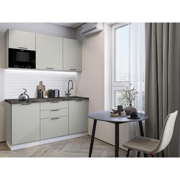 Модульная кухня Лайт-01 Special Grey