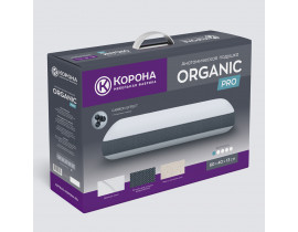 Анатомическая подушка ORGANIC PRO 600х400х130 мм