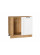 Шкаф нижний угловой Нео White Silk / Дуб Вотан 816*890*480 мм